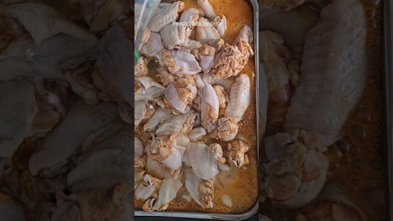 Ailerons de poulet croustillants et dorés (Chicken Wings)