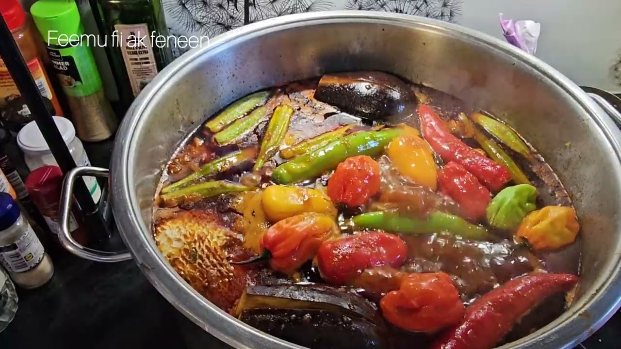 Thiéboudieunne Diagua bou saf avec boulettes